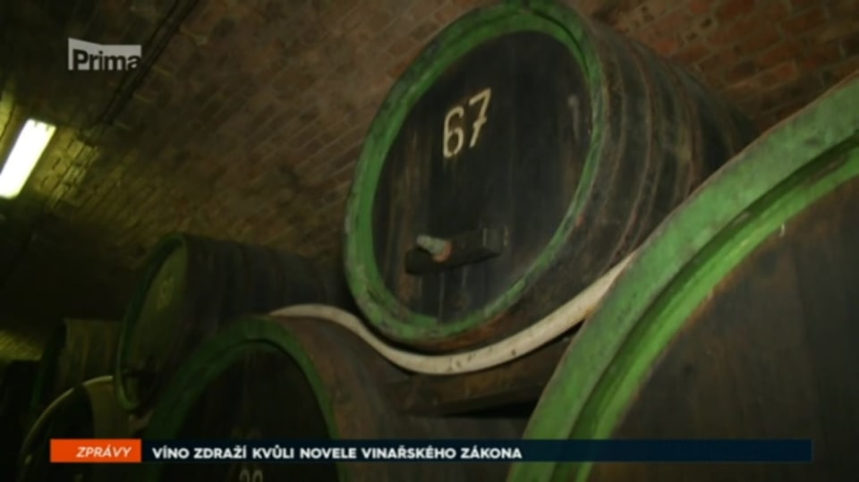 24. 9. 2017 ZPRÁVY: VÍNO ZDRAŽÍ KVŮLI NOVELE VINAŘSKÉHO ZÁKONA